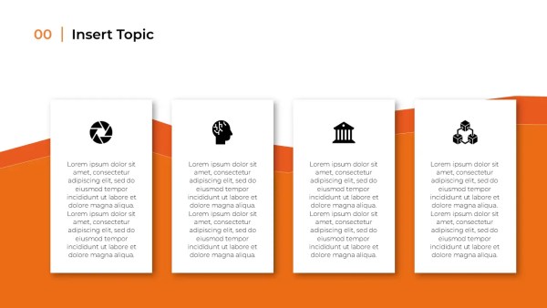 Free PowerPoint diagram with text list layout for business use_1