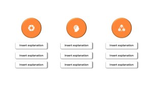 Free PowerPoint diagram with text list layout for business use_4