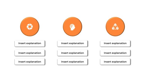 Free PowerPoint diagram with text list layout for business use_4