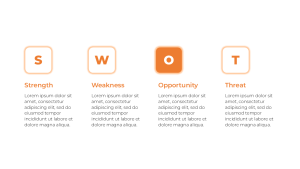 Free PowerPoint diagram with text list layout for business use_5