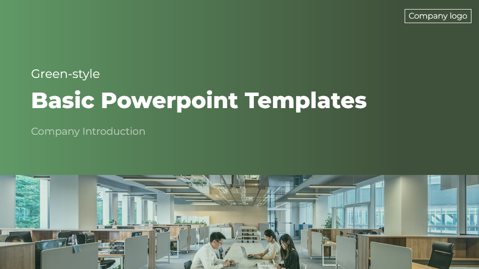 company profile ppt template preview