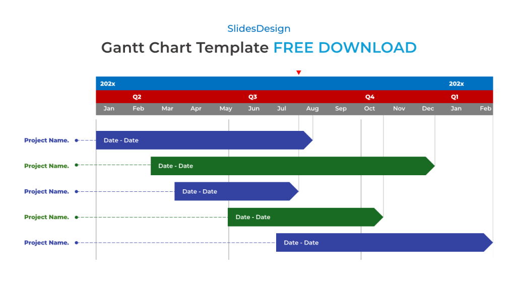 Gantt Chart Timeline Template_title