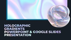 Holographic gradients powerpoint gg slides presentation_preview