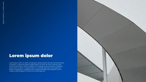 blue simple company profile google slides and powerpoint template_interim