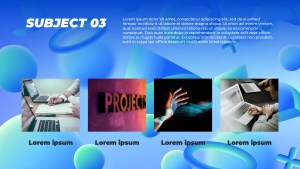 creative 3d abstract design presentation_images