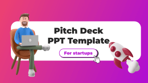 pitch deck 3D ppt template_title