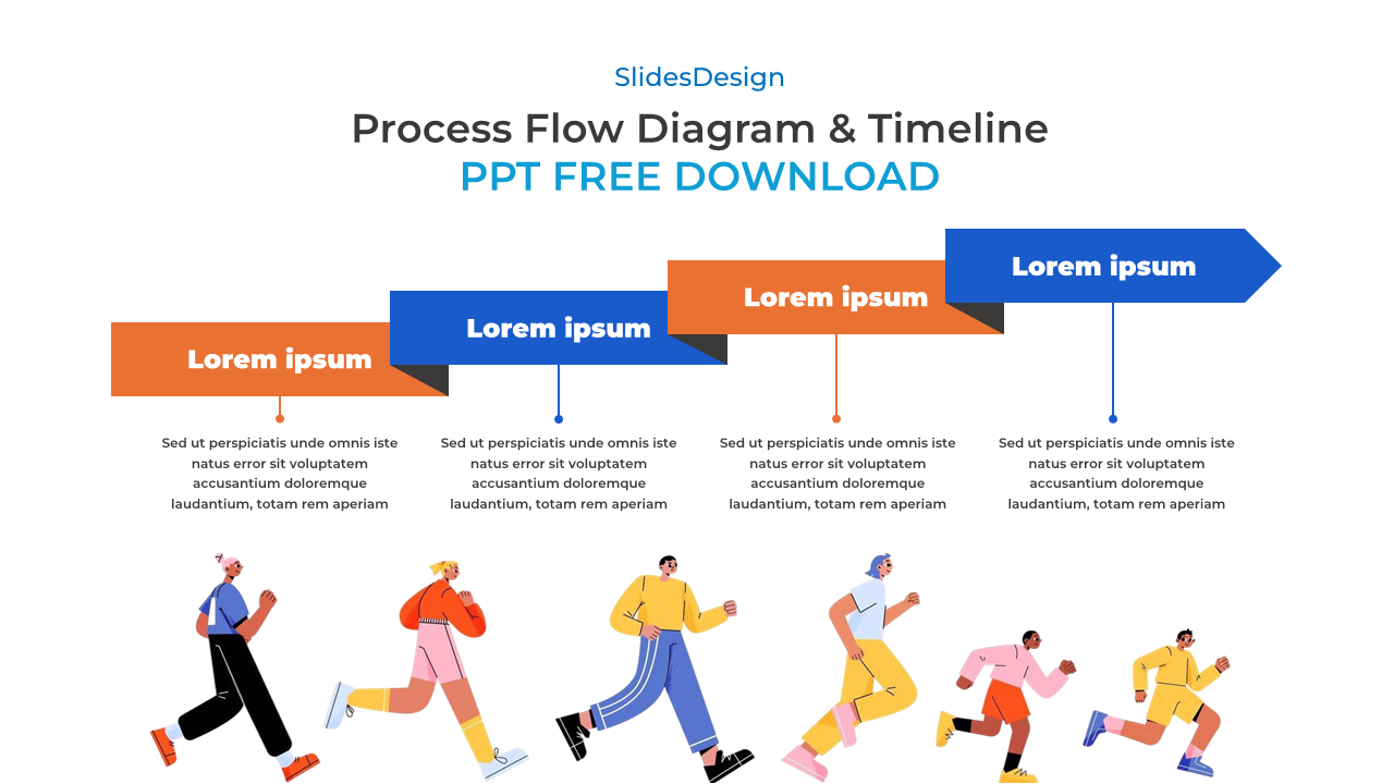 process flow ppt diagram free download _title