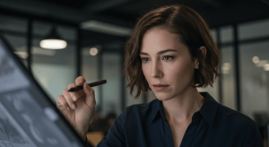 Female_Professional_Reviewing_Screen