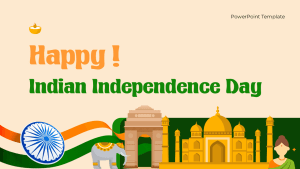 Happy india independence day ppt template for free_title