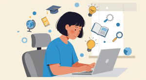 Online Learning and Education Concept – Flat Illustration_2