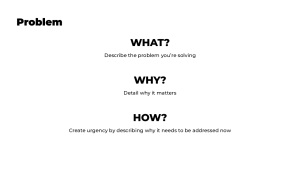 simple pitch deck+black+and+white_problem_2