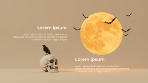Modern halloween powerpoint template_3