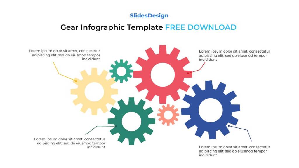 Gear Infographic Template
