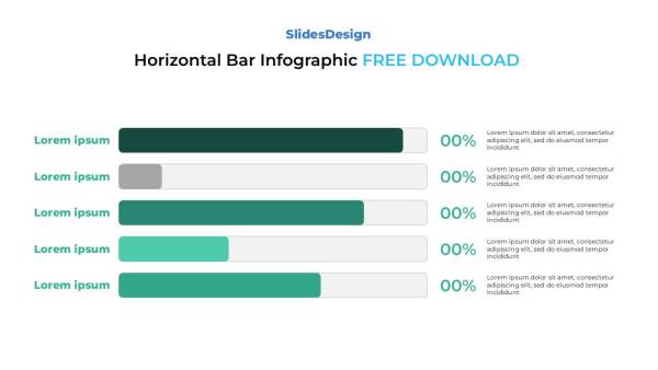 Horizontal Bar Infographic