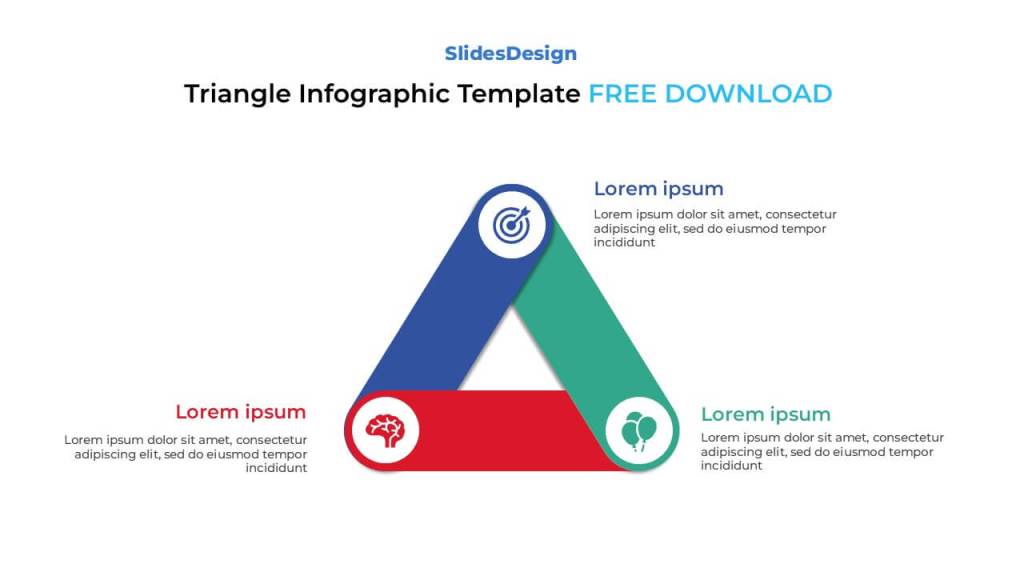 Triangle Infographic Template